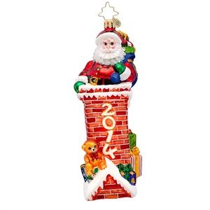 NWT Christopher Radko ornament Tight Fit 2014